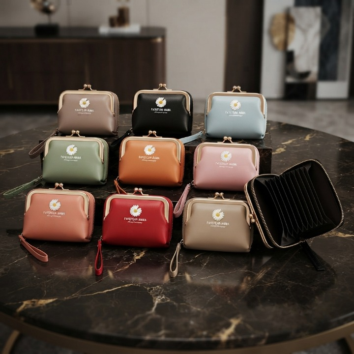 Women’s Mini Wallet with Card Slots & Coin Pocket