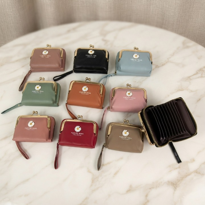 Women’s Mini Wallet with Card Slots & Coin Pocket