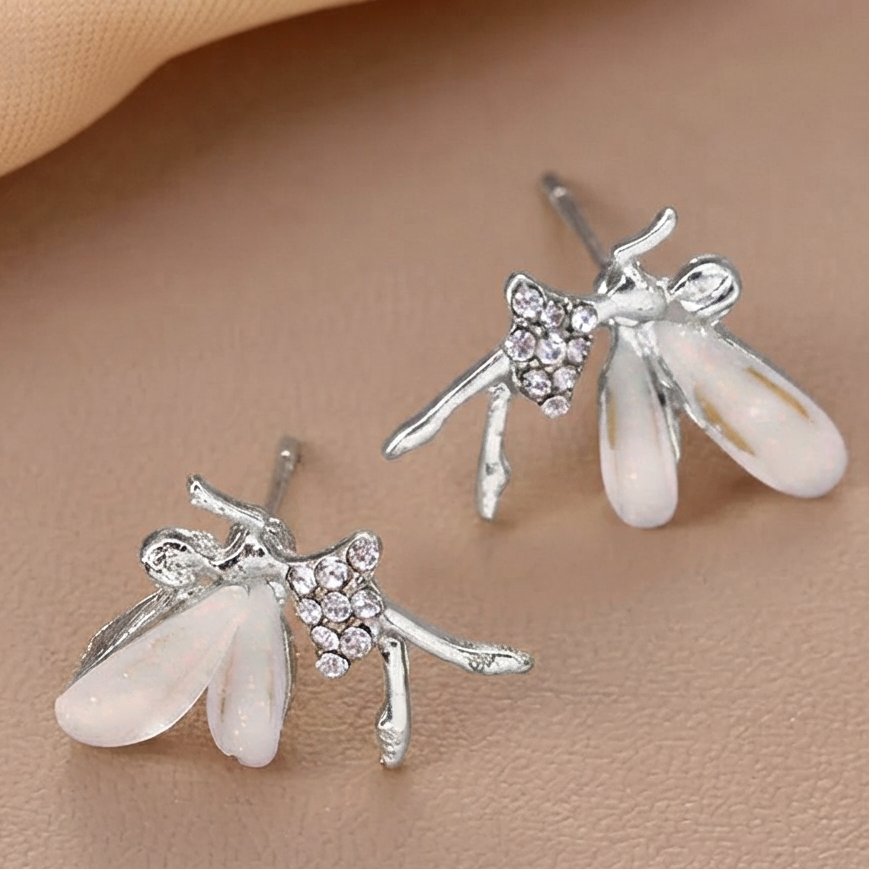 Korean-Style Fairy Stud Earrings
