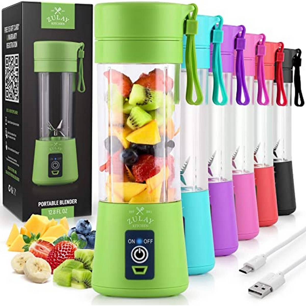 6 Blades Portable Juicer Blender